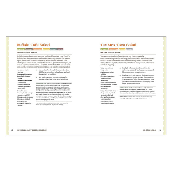 Super Easy Plant-Based Cookbook by Kathy A Davis Healthy 30 Minute Meals - Picture 8 of 9